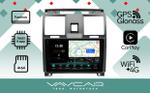 Магнитола для УАЗ Патриот, Пикап 2012-2016 - Vaycar VA87-3109-2K на Android 13, 8-ядер, 2K QLED, ТОП процессор, CarPlay,4G SIM-слот