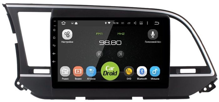 Магнитола для Hyundai Elantra 2016-2018 - Airok RM-2016 Android 12, 8-ядер, 4/64Гб, SIM-слот
