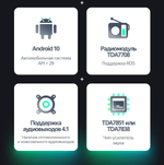Магнитола для УАЗ Патриот Пикап Профи 2016+ (рамка тип 1) - Teyes CC2 PLUS монитор 9" QLED на Android 10, ТОП процессор, 4Гб+64Гб, 4G SIM-слот
