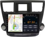 Магнитола для Toyota Highlander 2 2007-2013 XU40 - Parafar PF035T1FHD на Android 13, CarPlay, 4G SIM-слот (крутилки декоративные)