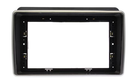 Комплект рамки с разъёмами 9" KIA Sorento 2012-2016 (0 DIN) климат сверху на ШГУ(накладка )