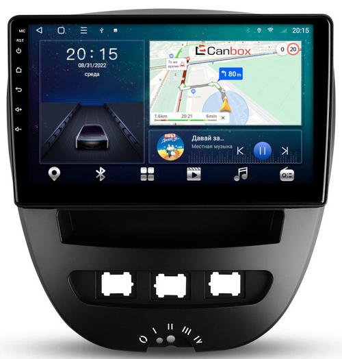 Магнитола для Citroen C1, Peugeot 107, Toyota Aygo - Canbox 10-1152 Android 10, SIM-слот