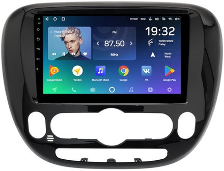 Магнитола для KIA Soul 2 2014-2019 PS (климат на штатном экране) - Teyes CC2 PLUS Android 10, ТОП процессор, 4-64, SIM-слот