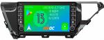 Магнитола для Toyota Camry 70 2017-2020 (без JBL) - Airoc AB-1128 (кнопки и крутилки), Android 13, Быстрая, SIM-слот, CarPlay