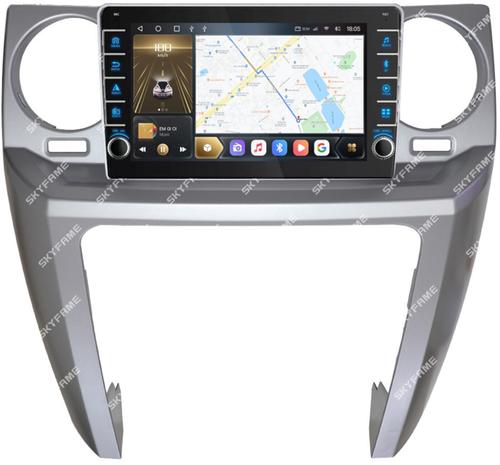 Магнитола для Land Rover Discovery 3 2005-2009 (закругленные углы) - Kuberg SF-9703-2 (кнопки и крутилки), Android 12, TS10,  CarPlay, 4G SIM-слот