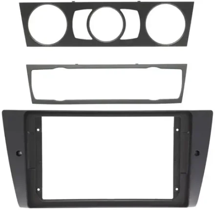 Магнитола для BMW 3 E90 2005-2012 (без штатного экрана) - FarCar монитор 12.3" 2K QLED на Android 14, TS10, CarPlay, 4G SIM-слот