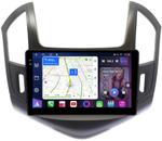 Магнитола для Chevrolet Cruze 1 2012-2015 (рамка черная) - FarCar S400-TS18 монитор 9.5" QLED на Android 14, CarPlay, 4G SIM-слот