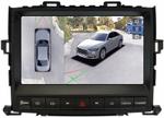 Магнитола для Toyota Alphard H20, Vellfire 2008-2014 (менее 10 динамиков, рамка с кнопками) - Teyes CC3-2K-360 на Android 10, 2K QLED, 6Гб+128Гб, CarPlay, 4G SIM-слот, 4 камеры в комплекте