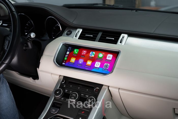 Магнитола для Range Rover Evoque 2011-2015 (BOSCH) - RDL-1666-15 монитор 10.25" на Android 12, 8Гб+128Гб, CarPlay, 4G SIM-слот
