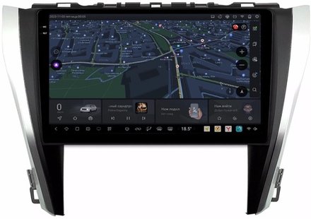 Магнитола для Toyota Camry 2014-2018 - Kuberg OL-1608 QLed+2K, Android 13, UIS7870 (DUDU7), CarPlay, SIM-слот