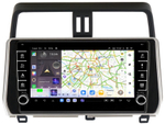 Магнитола для Toyota Land Cruiser Prado 150 2017-2023 - Kuberg OL-1680 (кнопки и крутилки) Android 13, TS20, 6+128Гб, CarPlay, 4G SIM-слот