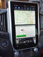 Магнитола для Toyota Land Cruiser 200 2015-2021 (с JBL и 360) - Kuberg ZF-1807H-GE "Тесла-Стиль" монитор 13.6" на Android 13, Быстрая, Carplay, 4G SIM-слот