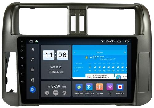 Магнитола для Toyota Land Cruiser Prado 150 2009-2013 - AK360R9-MTK-LTE Android 10, 8-ядер, 4-64Гб, SIM-слот