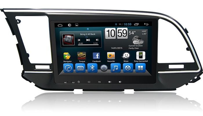 Магнитола для Hyundai Elantra 2016-2018 - Kuberg KR-9027-T8 на Android 9, 8-ЯДЕР и 2ГБ-32ГБ