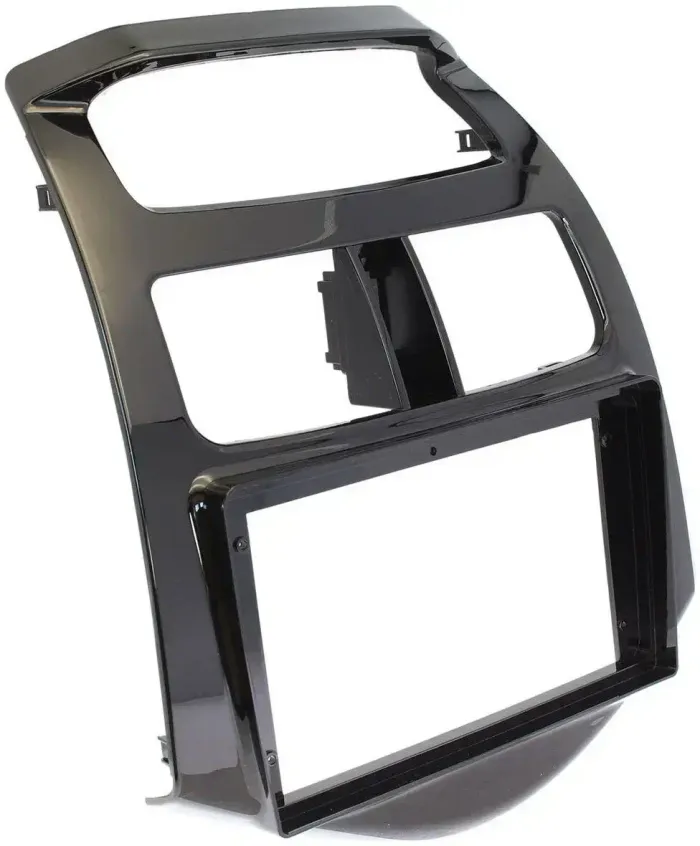 Магнитола для Chevrolet Spark M300 2009-2022, Ravon R2 (рамка глянцевая) - FarCar GX9-3039GL монитор 9.5" 2K QLED на Android 14, TS20, 6+128Гб, CarPlay, 4G SIM-слот