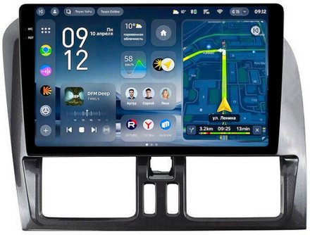 Магнитола для Volvo XC60 2014-2017 - Teyes CC4-PRO монитор 9.5" 2K QLED на Android 13, Snapdragon 778G, ИИ, CarPlay, DSP, 4G SIM-слот