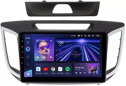 Магнитола для Hyundai Creta 1 2016-2021 (рамка 10) - Teyes CC3L на Android 10, 8-ядер, CarPlay, 4G SIM-слот