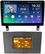 Магнитола для Opel Antara 2006-2015 (перенос БК вниз, серая) - Teyes CC2 PLUS Android 10, ТОП процессор, 4-64, SIM-слот