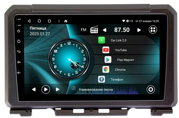 Магнитола для Suzuki Jimny 2019+ - Vaycar VA75-3179 на Android 13, Быстрая, 4G SIM-слот