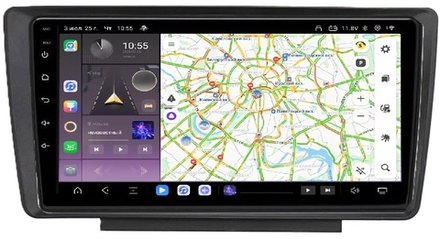 Магнитола для Skoda Octavia A5 2004-2013, Yeti 2009-2018 (Swing/Bolero) - Kuberg QLed, Android 13, TS20, CarPlay, SIM-слот