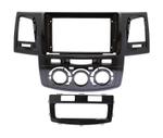 Комплект рамки с разъёмами 9" Toyota Hilux 2011-2015
