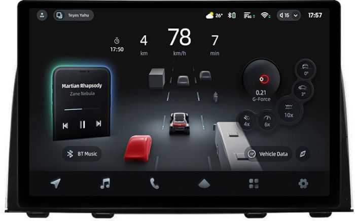 Магнитола для Honda CR-V 5 2017-2022 - Teyes CC4-PRO монитор 13" 2K QLED на Android 13, Быстрейшая, Snapdragon 778G, ИИ, CarPlay, DSP, 4G SIM-слот