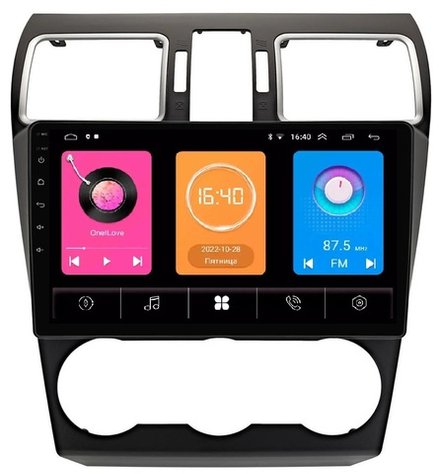 Магнитола для Subaru Forester, Impreza, XV 2015-2018 -  GT9-9036 на Android 10, 2ГБ-16ГБ