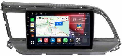 Магнитола для Hyundai Elantra 2019-2020 - Canbox 9207 Qled, Android 10, ТОП процессор, SIM-слот