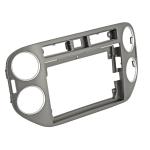 Комплект рамки с разъёмами 9"+can VW Tiguan 2011-2016 (квадратная аварийка, 20мм) серая