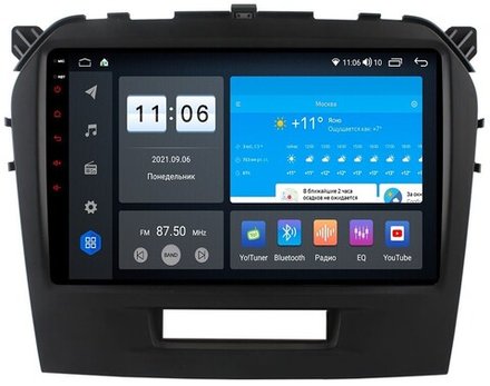Магнитола для Suzuki Vitara 2015+ - AK345R9-MTK-LTE Android 10, 8-ядер, 4-64Гб, SIM-слот