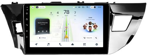 Магнитола для Toyota Corolla E180 2012-2016 (без штатной КЗВ) - Teyes CC4L монитор 10.1" IPS, Android 14, Быстрая, Snapdragon 662, CarPlay, 4G SIM-слот