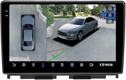 Магнитола для Lada Iskra 2025+ (без штатной КЗВ) - Teyes CC3-2K-360 монитор 13" 2K QLED на Android 10, Быстрая, CarPlay, 4G SIM-слот, 4 камеры в комплекте