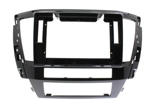 Комплект рамки с разъёмами 10"+can Mitsubishi Pajero Sport 2021+ (прямоугольный климат)большая