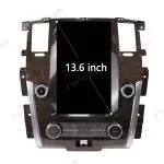 Магнитола для Nissan Patrol Y62, Infiniti QX56/QX80 2010-2019 (поддержка Bose, 360 и мониторов) - Kuberg ZF-1808-Q6 вертикальный экран в стиле "Тесла" на Android 11, CarPlay, 4G SIM-слот