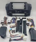 Магнитола для Toyota Land Cruiser 200 2007-2015 (со штатной камерой или 360) - Kuberg монитор 12.3" в стиле Audi на Android 13, Быстрая, CarPlay, 4G SIM-слот