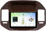 Магнитола для Mitsubishi Pajero 3, Montero 3 1999-2006 (рамка дерево) - Teyes CC4L-DTS монитор 9" IPS на Android 14, Быстрая, Snapdragon 662, CarPlay, 4G SIM-слот