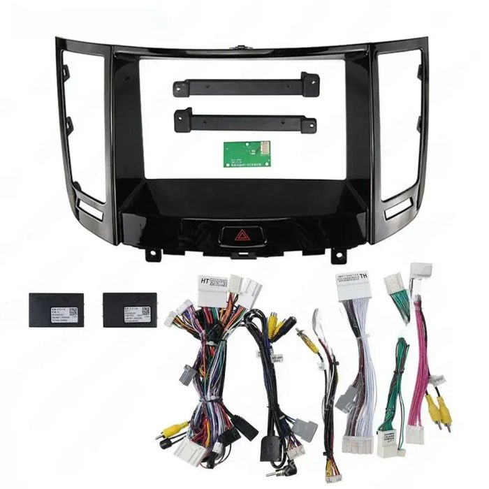 Магнитола для Infiniti QX70, FX35 (S51), FX37, FX30d, FX50 2008-2016 (Поддержка Bose и 360) - Kuberg QLed, Android 13, Быстрейшая, CarPlay, SIM-слот