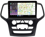 Магнитола для Jeep Grand Cherokee WK2 2013-2021 (взамен 5" экрана) - Kuberg EW-9176-1 QLed, Android 13, Быстрейшая, CarPlay, SIM-слот