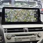 Магнитола для Lexus RX 2009-2012 (монохром) - RDL-LEX-RX-12.3-M-09-12 монитор 12.3" на Android 13, 8Гб+128Гб, CarPlay, 4G SIM-слот, джойстик в комплекте