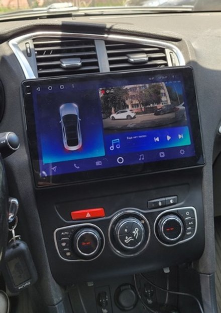Магнитола для Citroen C4/DS4 2010+ - FarCar BM2006M-2K монитор 10.36" 2K QLED на Android 14, TS10, 4+32Гб, CarPlay, 4G SIM-слот