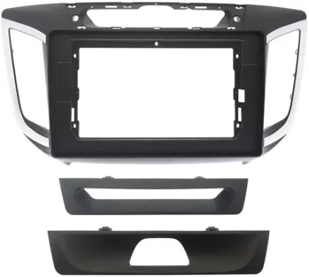 Магнитола для Hyundai Creta 1 2016-2021 (рамка 10) - Teyes LUX ONE ROUND монитор 12.3" 2K QLED на Android 10, CarPlay, 4G SIM-слот