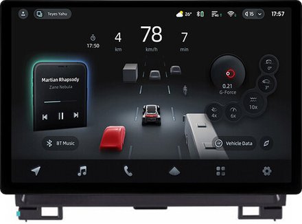 Магнитола для Great Wall Hover H3, H5 (круглые воздуховоды) - Teyes CC4-PRO монитор 13" 2K QLED на Android 13, Snapdragon 778G, ИИ, CarPlay, DSP, 4G SIM-слот