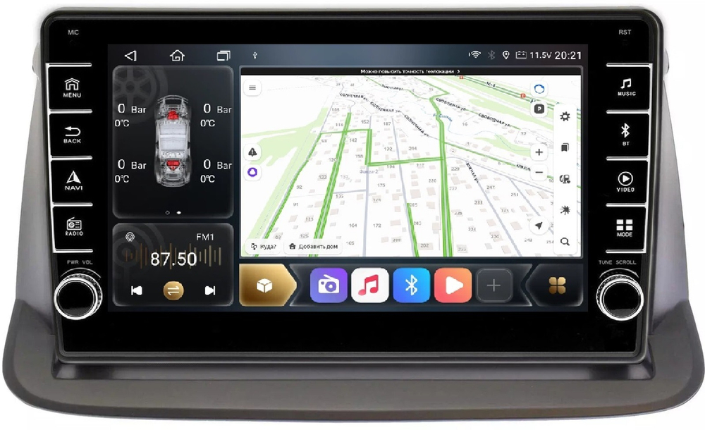 Магнитола для Honda Stepwgn 3 2005-2009 - Kuberg SF-9019 Android 12, TS10, CarPlay, 4G SIM-слот