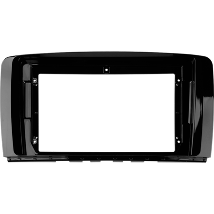 Комплект рамки с разъёмами 9"+can Mercedes R-class W251 2005-2013 гладкая