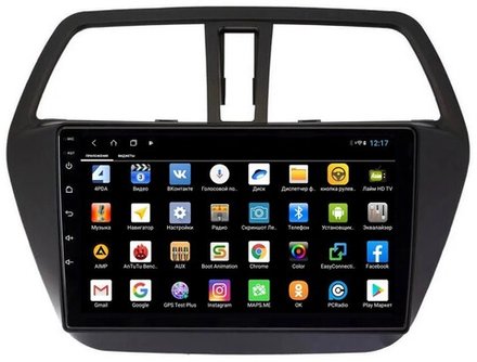 Магнитола для Suzuki SX4 2 2013-2021 - Parafar PF125XHD на Android 13, 8-ядер, 4Гб+64Гб, CarPlay, 4G SIM-слот