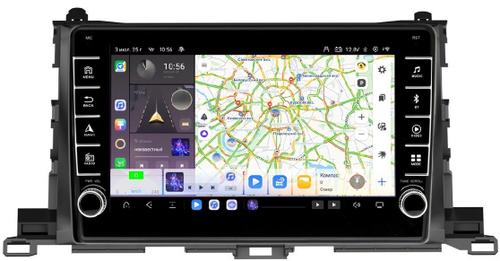 Магнитола для Toyota Highlander 3 2014-2020 - Kuberg OL-1601 (кнопки и крутилки) Android 13, TS20, 6+128Гб, CarPlay, 4G SIM-слот