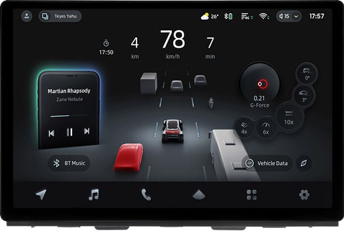 Магнитола для Hyundai Staria 2021+ (ШГУ 8") - Teyes CC4-PRO монитор 13" 2K QLED на Android 13, Snapdragon 778G, ИИ, CarPlay, DSP, 4G SIM-слот