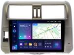 Магнитола для Toyota Land Cruiser Prado 150 2009-2013 (рамка бронза) - Teyes CC3-2K QLed Android 10, Быстрая, SIM-слот, CarPlay