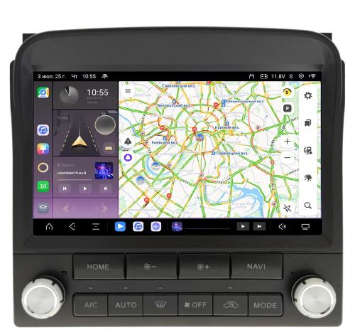 Магнитола для Toyota Land Cruiser 100, Lexus LX470 1998-2002 (климат на цветном экране) - Kuberg QLed, Android 13, TS20, CarPlay, SIM-слот