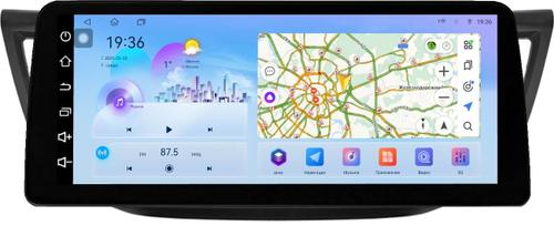 Магнитола для Honda CR-V 4 2012-2016 (большая рамка 9) - FarCar монитор 12.3" 2K QLED на Android 14, TS10, CarPlay, 4G SIM-слот